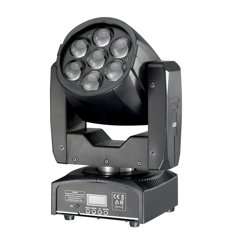 7*15W RGBW 4IN1 LED Moving Head Zoom Light